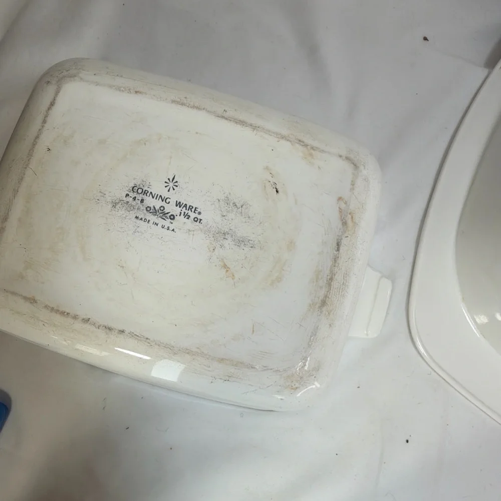 Corningware White and Blue Floral Dish Set - Picture 8 of 10